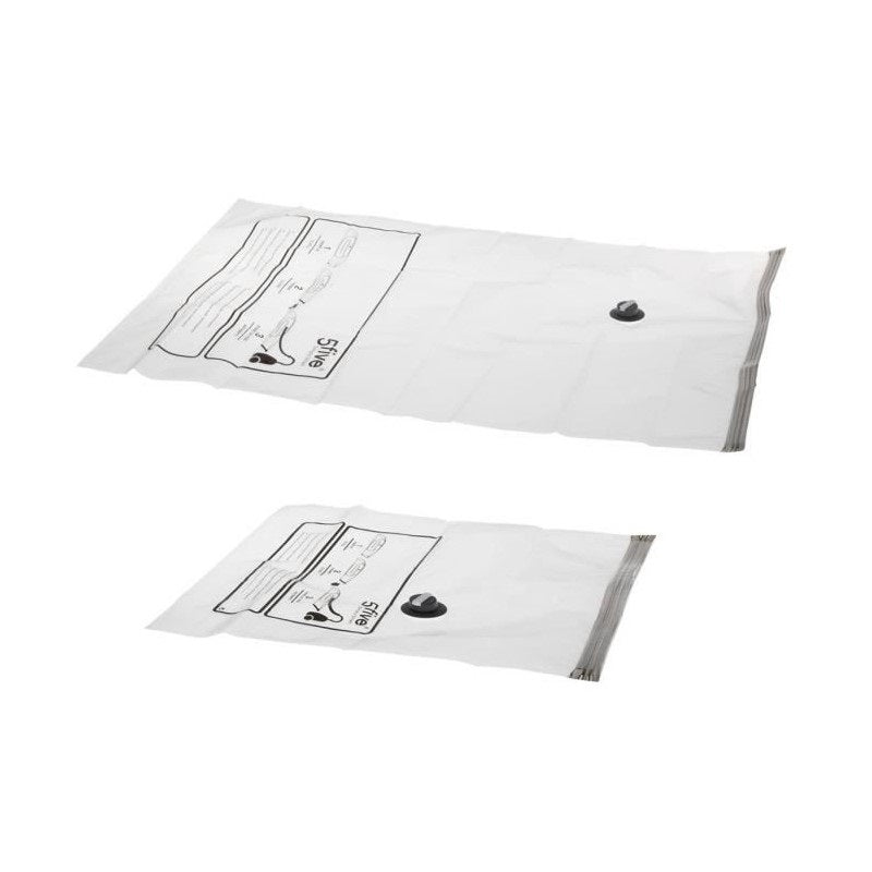 SET 2 SACCHI SOTTOVUOTO PER ABITI