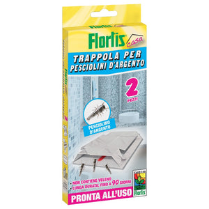 SET 2 TRAPPOLE PER PESCIOLINI ARGENTO