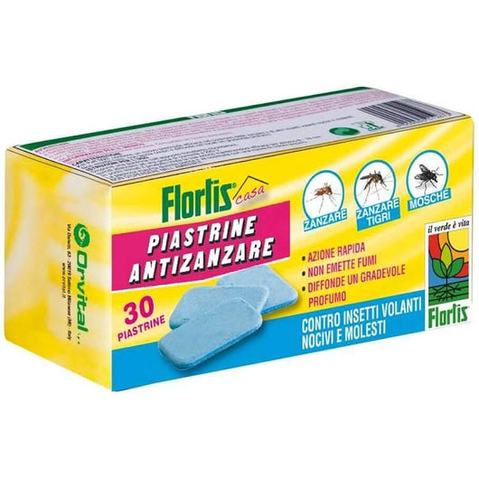 SET 30 PIASTRINE ANTIZANZARE INODORE