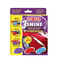 SET 3 PANNI TRISHINE 30X30CM IN MICORFIBRA PER INT