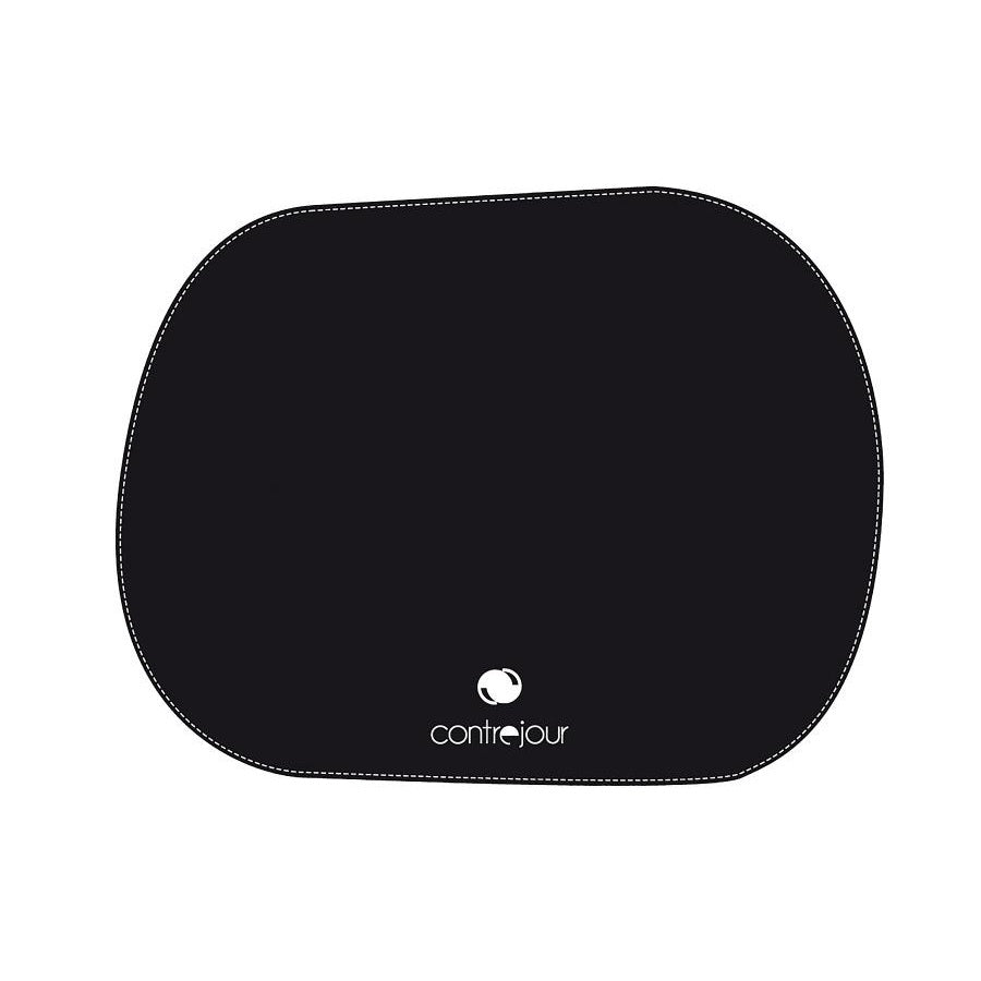 SET 2 TENDINE PARASOLE 36X44CM NERE CON VENTOSE