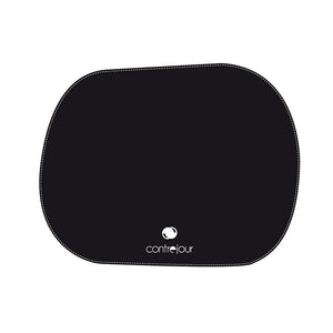 SET 2 TENDINE PARASOLE 36X44CM NERE CON VENTOSE