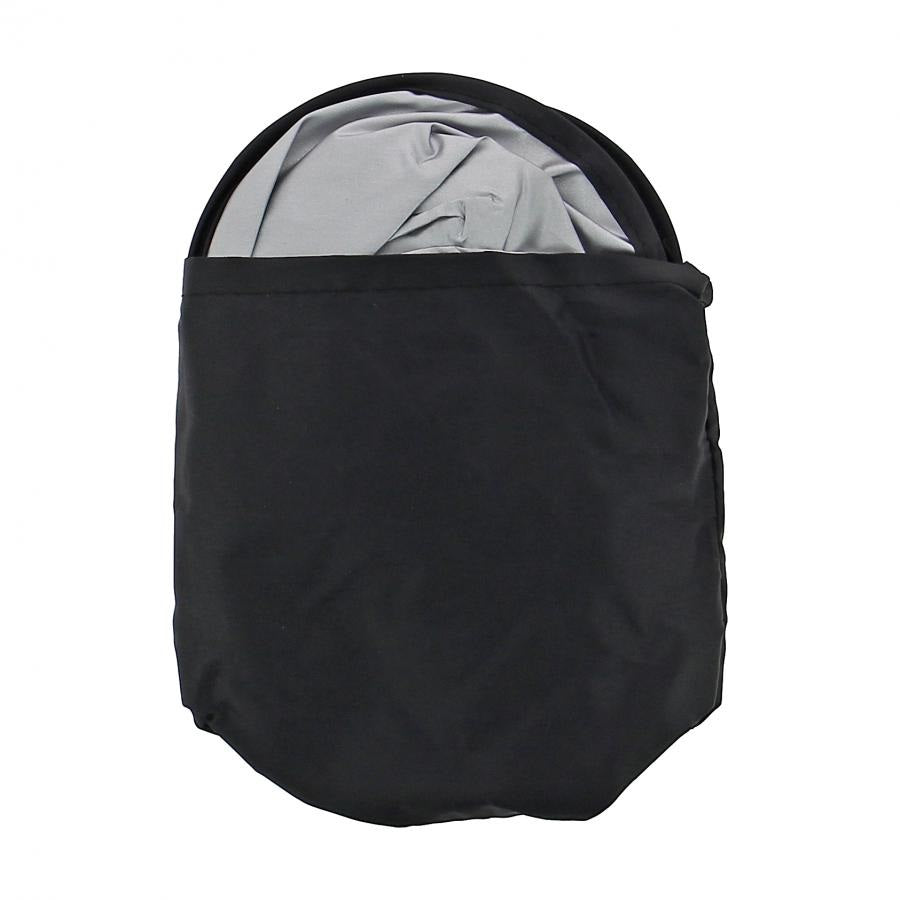 SET 2 TENDINE PARASOLE 36X44CM NERE CON VENTOSE