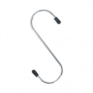 SET 3 GANCI METALLO 10CM FORMA "S".