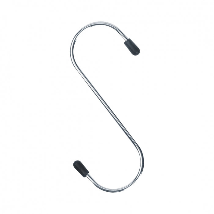 SET 3 GANCI METALLO 10CM FORMA "S".