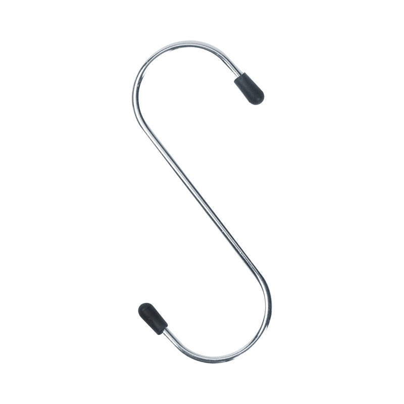 SET 3 GANCI METALLO 10CM FORMA "S".