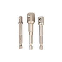 SET 3 ADATTATORI 50MM CON ATTACCO 1/4" BUSSOLE