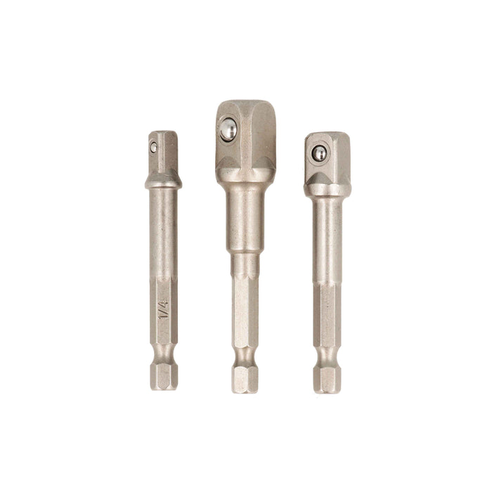 SET 3 ADATTATORI 50MM CON ATTACCO 1/4" BUSSOLE