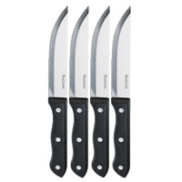 SET 4 COLTELLI INOX 25CM PER CARNE