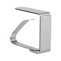 SET 4 FERMATOVAGLIE IN ACCIAIO INOX