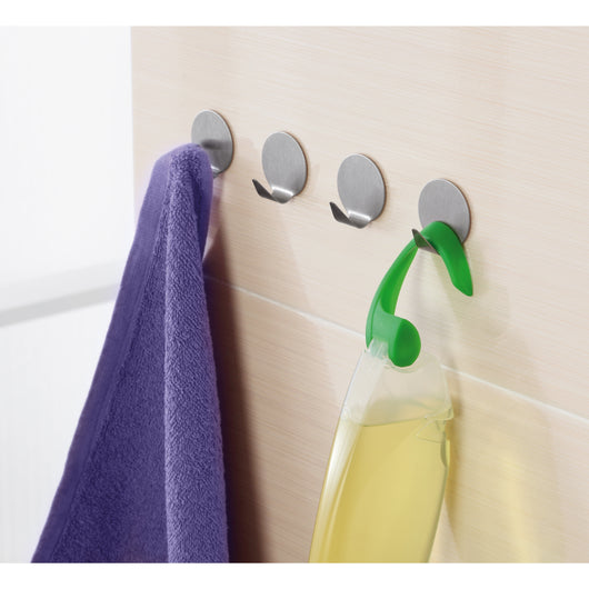 SET 4 APPENDINI TONDO METALLO