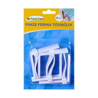 SET 4 FERMATOVAGLIA IN PLASTICA.