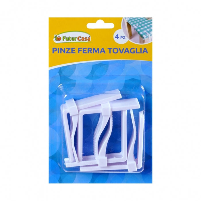 SET 4 FERMATOVAGLIA IN PLASTICA.