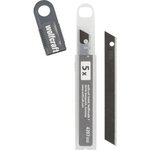 SET 5 LAME A SPEZZARE 9MM NERE PROFESSIONALI