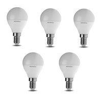SET 5 LAMPADINE LED SFERA E14 5W 4000K 470LM