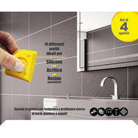 SET 4 MINI SPATOLE PER FUGHE DINO A 20MM.