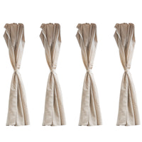 SET 4PZ RICAMBIO TELI LATERALI M.2.6X2H COLORE BEI