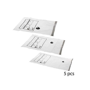 SET 5 SACCHI SOTTOVUOTO PER ABITI IN MISURE ASSORT