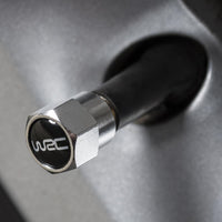 SET 5 TAPPI VALVOLA PNEUMATICI IN ALLUMINIO NERI