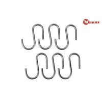 SET 6 GANCI CROMATI A "S" LONARDO