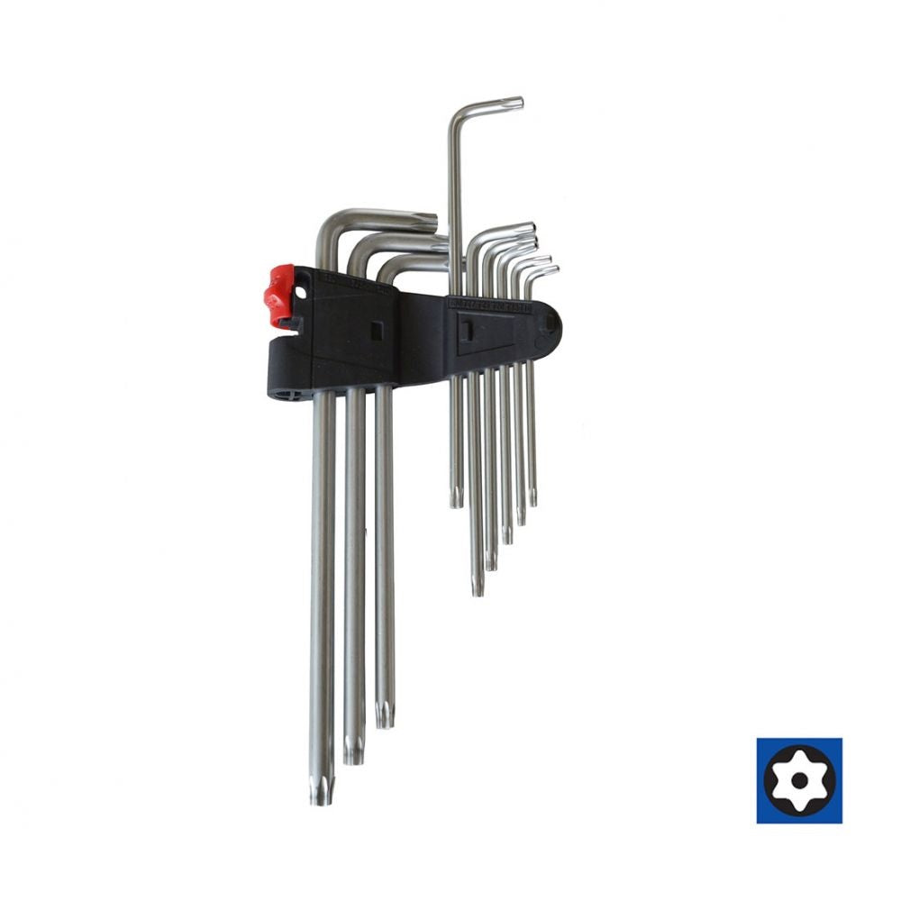 SET 9 CHIAVI LUNGHE RESISTORX