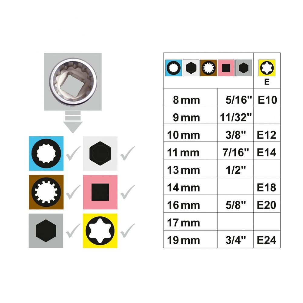 SET BUSSOLE CON CRICCHETTO 11 PZ