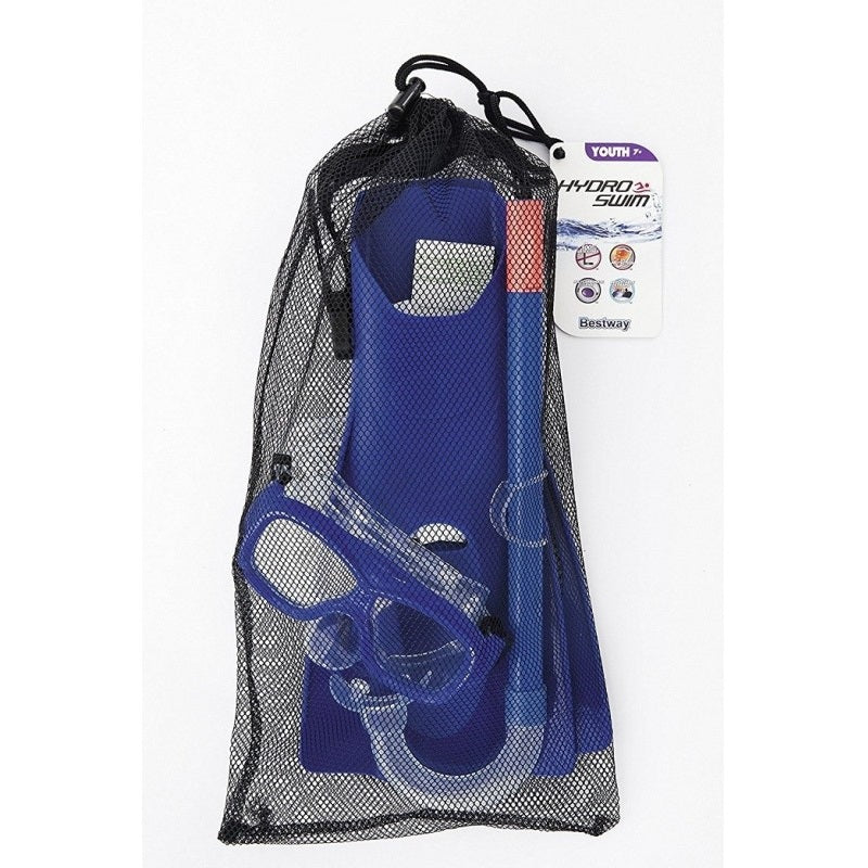 SET FREESTYLE 7 - 14 ANNI IN 2 COLORI CON PINNE