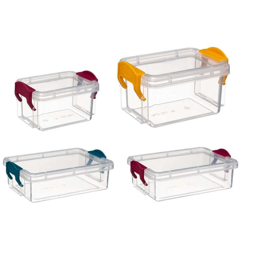 SET MINI BOX CON CLIP IN MISURE ASSORTITE