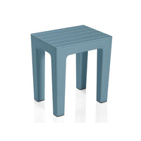 SGABELLO WOODY 38X29XH41CM BLU PASTELLO