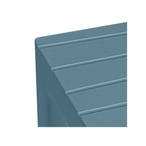 SGABELLO WOODY 38X29XH41CM BLU PASTELLO