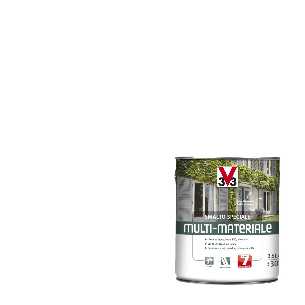 SMALTO MULTIMATERIALE 500ML BIANCO RAL 9016