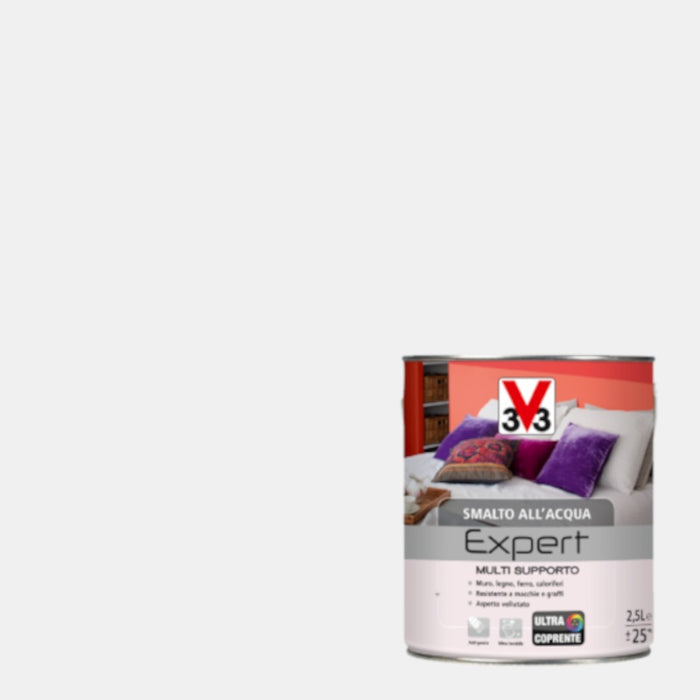 SMALTO MULTISUPPORTO 2,5L BIANCO GHIACCIO