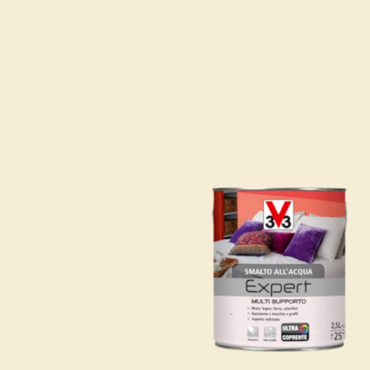 SMALTO MULTISUPPORTO 2,5L BIANCO AVORIO