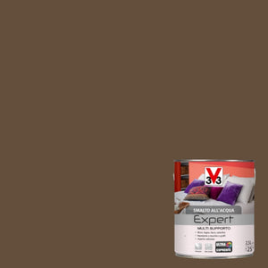 SMALTO MULTISUPPORTO 500ML MARRONE MOKA