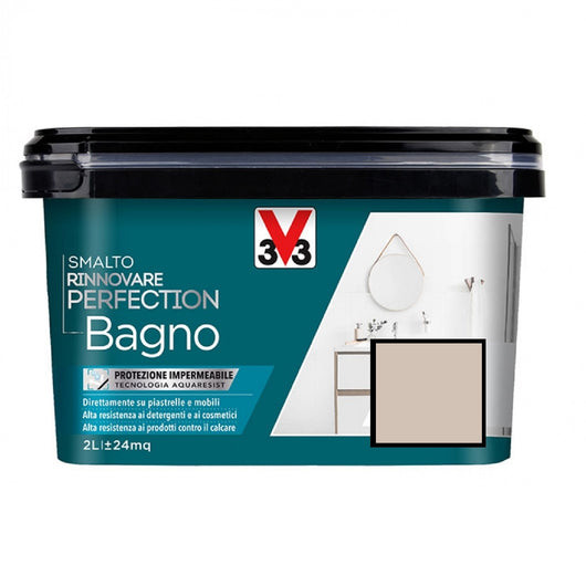 SMALTO RINNOVARE BAGNO 2L GRIGIO TORTORA