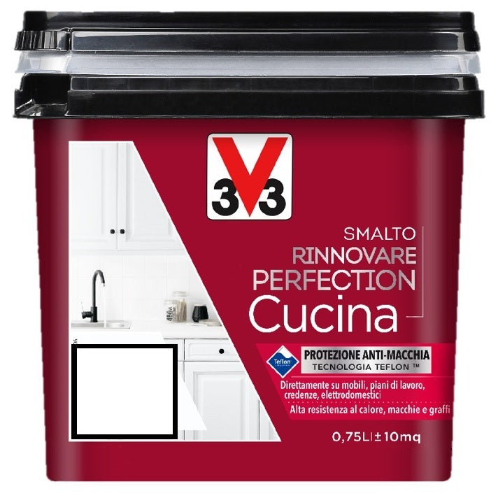 SMALTO RINNOVARE CUCINA 750ML BIANCO OPACO