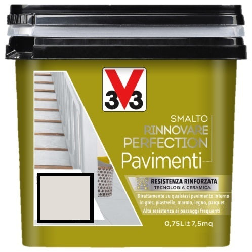 SMALTO RINNOVARE PAVIMENTI 750ML BIANCO PIUMA