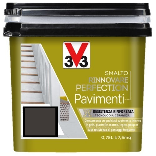 SMALTO RINNOVARE PAVIMENTI 750ML GRIGIO CATRAME