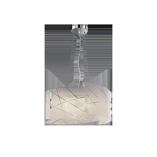 LAMPADARIO SANDRINA D.50CM 3X E27 GRANIGLIA