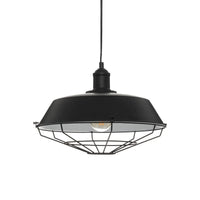 LAMPADARIO NATHAN E27 D.35XH90CM IN METALLO NERO