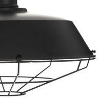 LAMPADARIO NATHAN E27 D.35XH90CM IN METALLO NERO