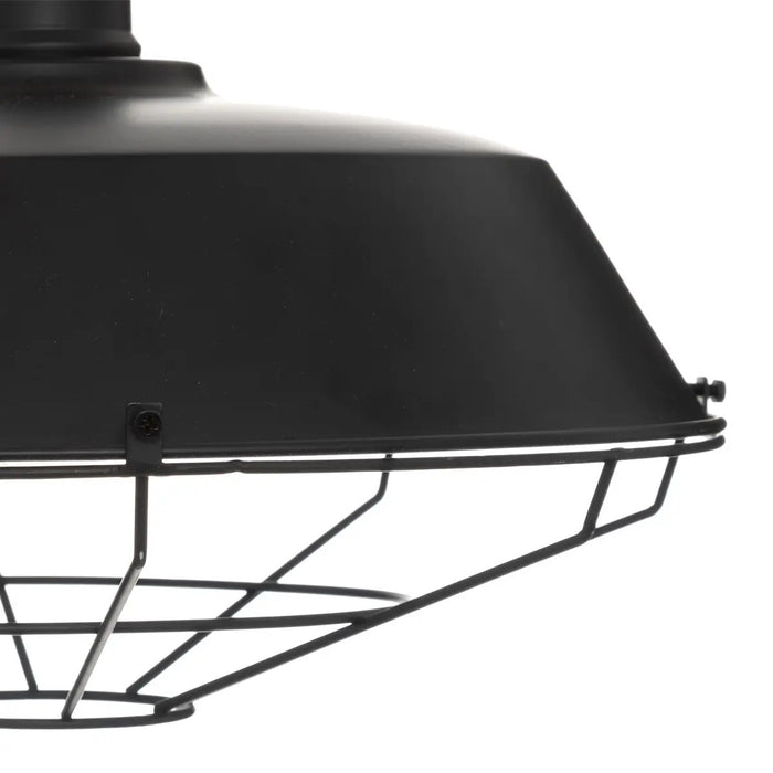 LAMPADARIO NATHAN E27 D.35XH90CM IN METALLO NERO