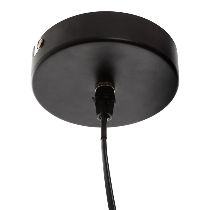 LAMPADARIO NATHAN E27 D.35XH90CM IN METALLO NERO