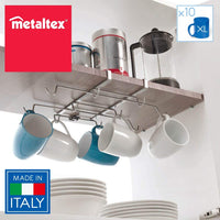 SOTTORIPIANO PORTA 10 TAZZE/MUGS CM 37X28X6 POLYTH