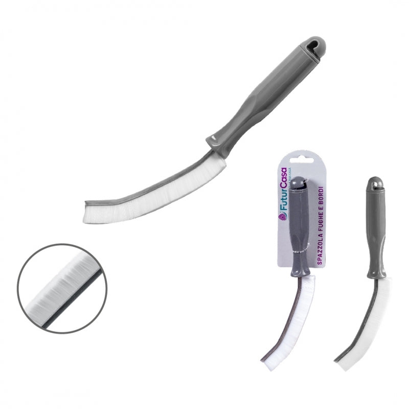 SPAZZOLA FUGHE E BORDI 16CM CON MANICO.