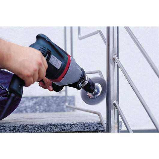 SPAZZOLA METALLICA A DISCO IN ACCIAIO INOX D.75MM