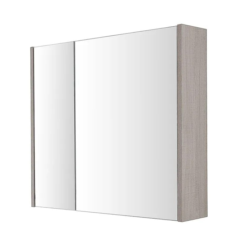 SPECCHIO CONTENITORE MONDO 80X16XH70CM ROVERE CHIA