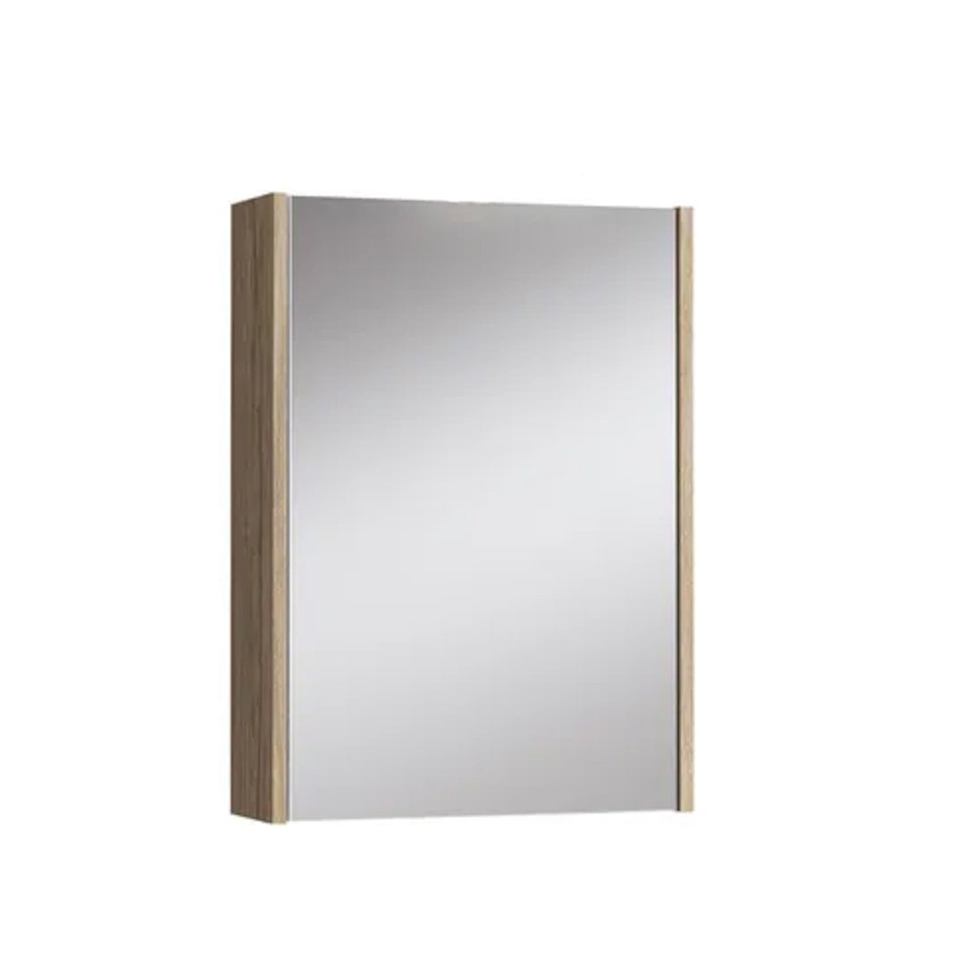 SPECCHIO CONTENITORE MONDO 50X16XH70CM ROVERE