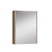 SPECCHIO CONTENITORE MONDO 50X16XH70CM ROVERE