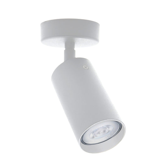SPOT SINGOLO FORM GU10 D.6XH12CM BIANCO